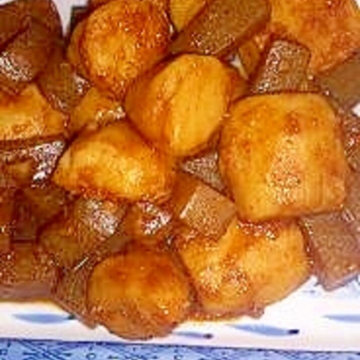 里芋の甘辛揚げ煮